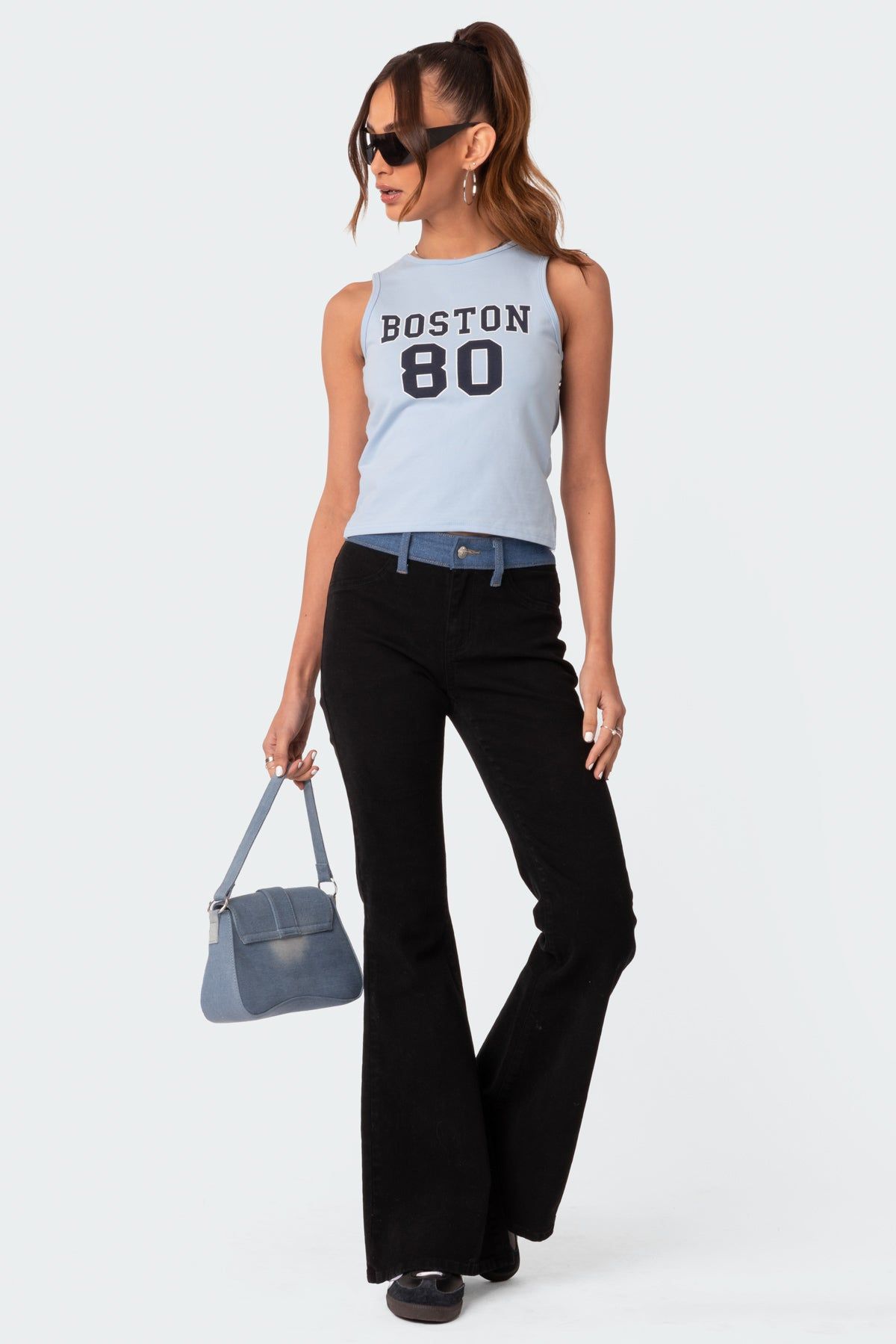 Boston Open Back Tank Top sold by Edikted product image thumbnail 2