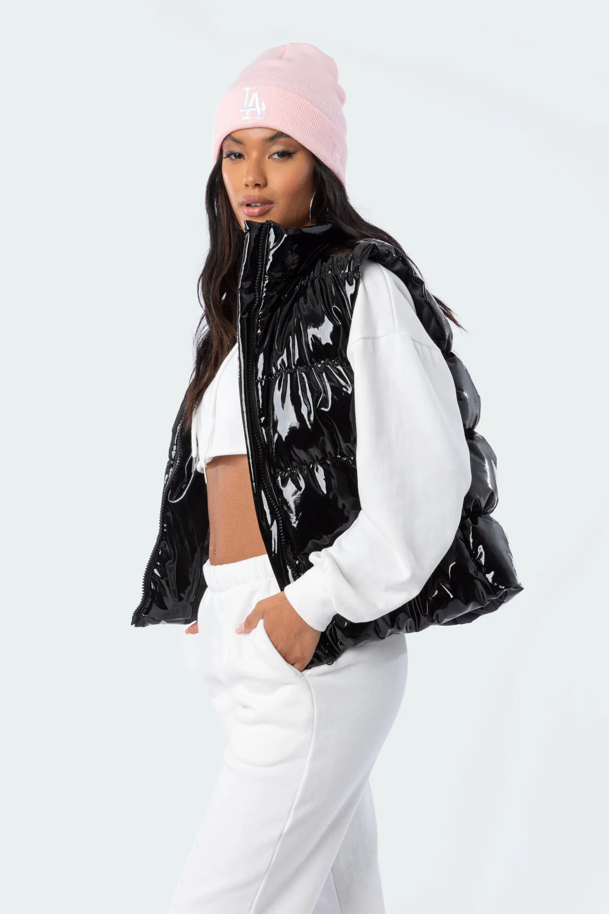 Neo Puffer Vest sold by Edikted product image thumbnail 2