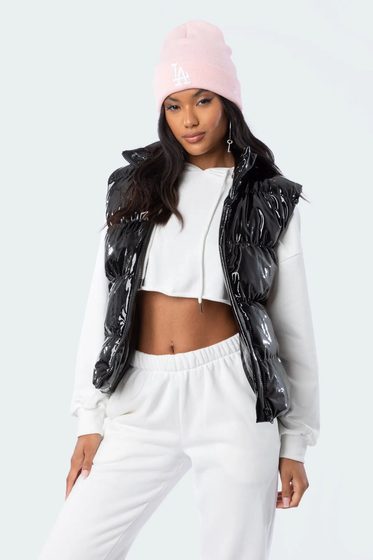 Neo Puffer Vest sold by Edikted product image thumbnail 4