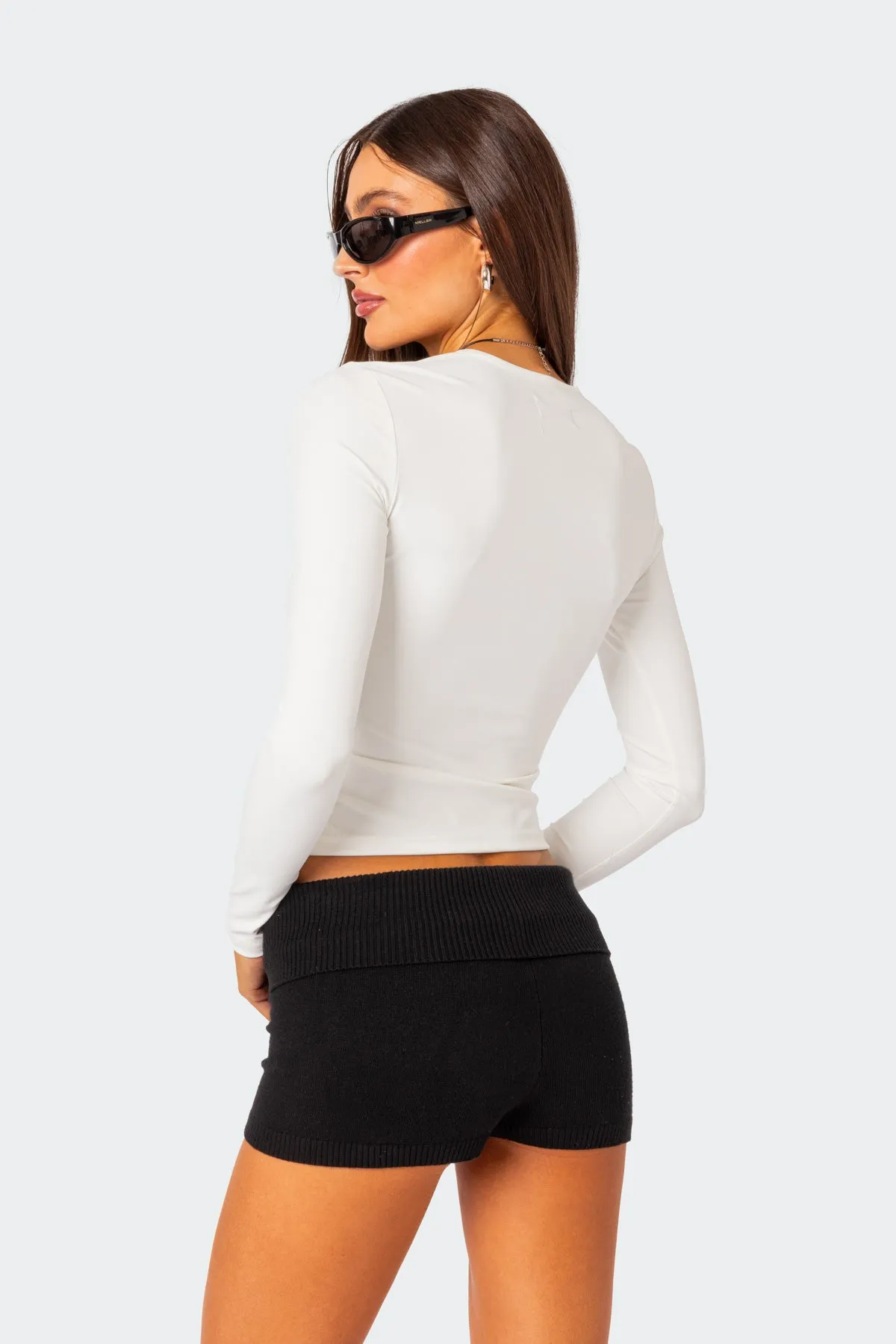 Tay Long Sleeve Top sold by Edikted product image thumbnail 5