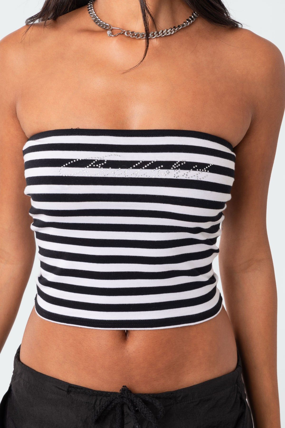 Bs Rhinestone Tube Top sold by Edikted product image thumbnail 4