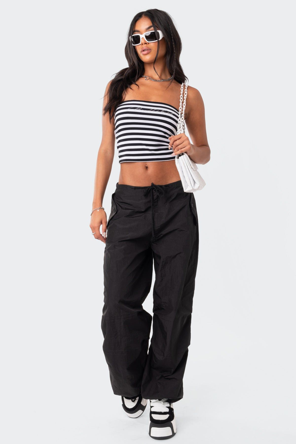 Bs Rhinestone Tube Top sold by Edikted product image thumbnail 2