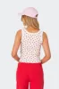 Berry Cool Printed Tank Top sold by Edikted