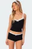 Mariana Pointelle Tank Top sold by Edikted