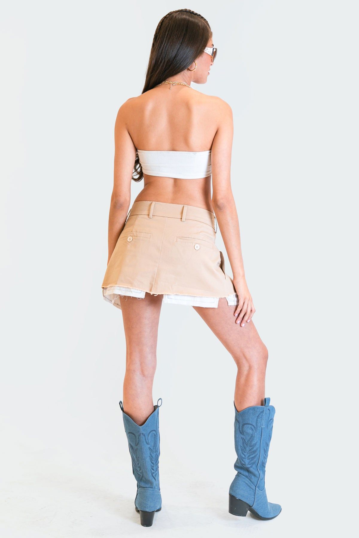 Pleated Cargo Mini Skirt sold by Edikted product image thumbnail 6