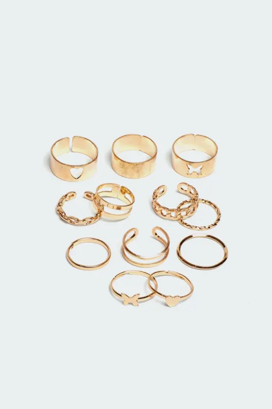 Everyday Ring Pack sold by Edikted