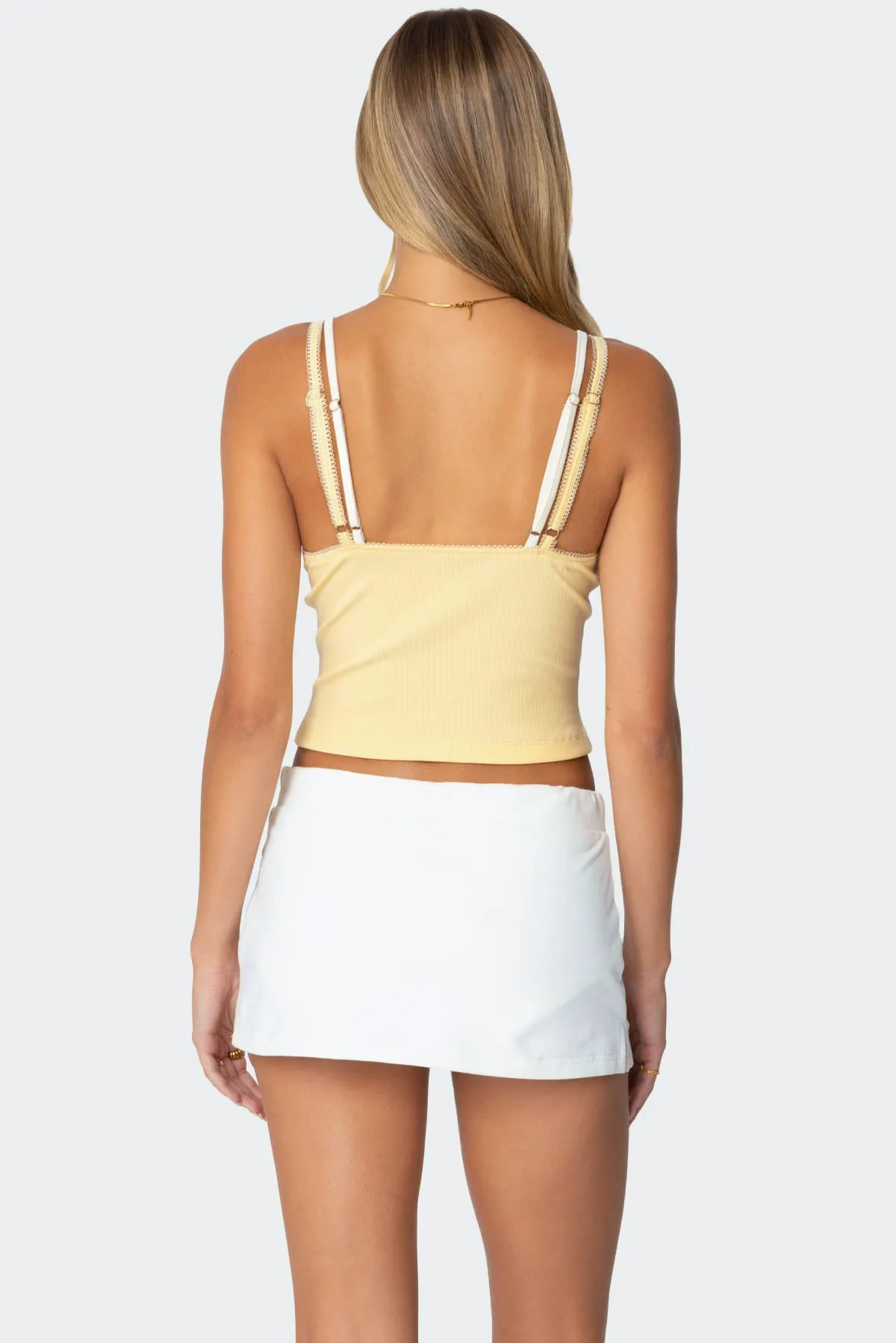 Lacey Layered Tank Top sold by Edikted product image thumbnail 5