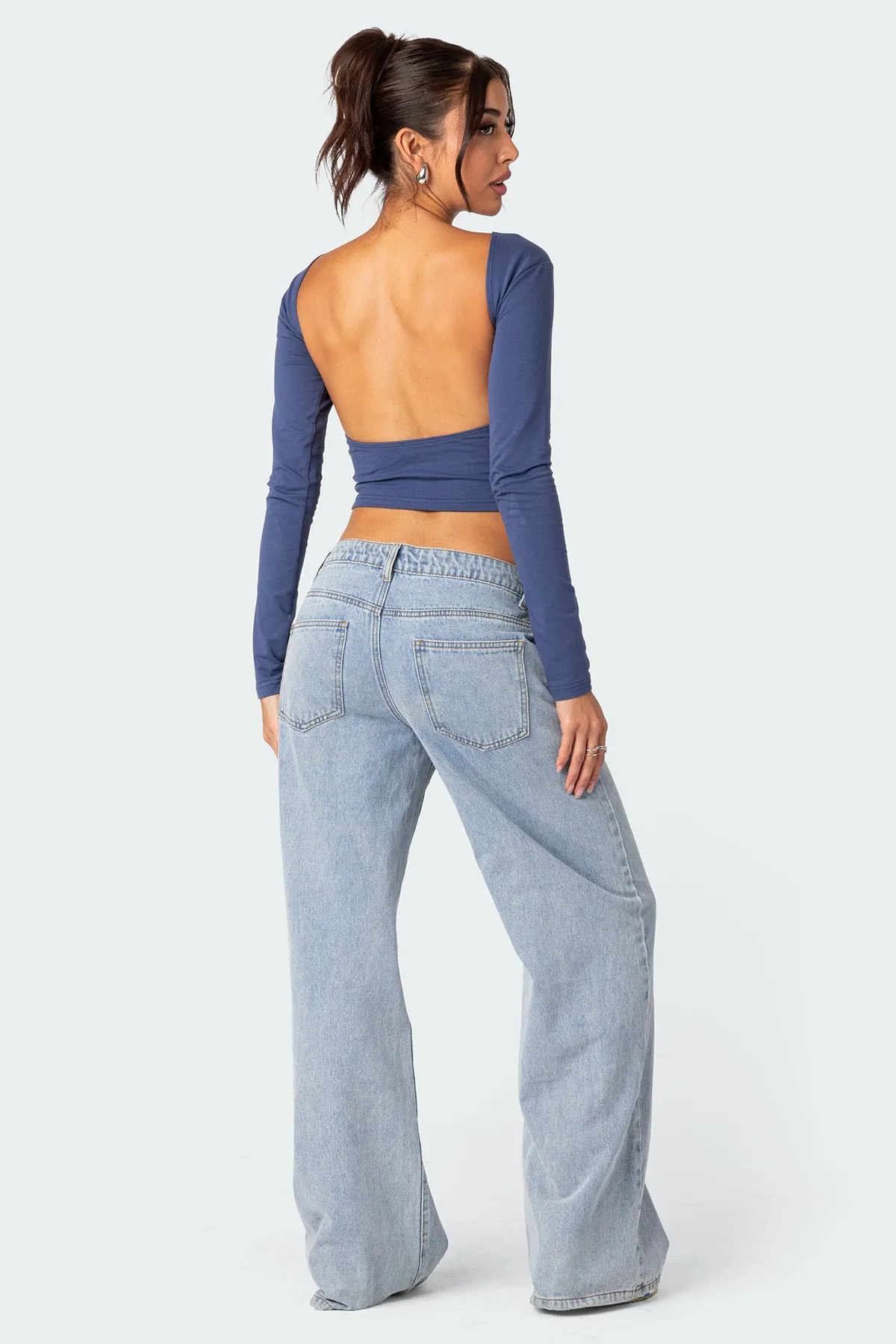 Haven Open Back Top sold by Edikted product image thumbnail 4