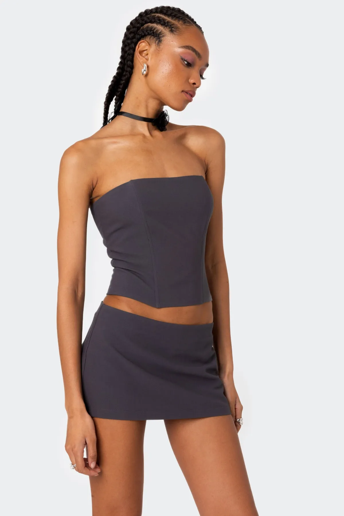 Piper Strapless Corset sold by Edikted product image thumbnail 3