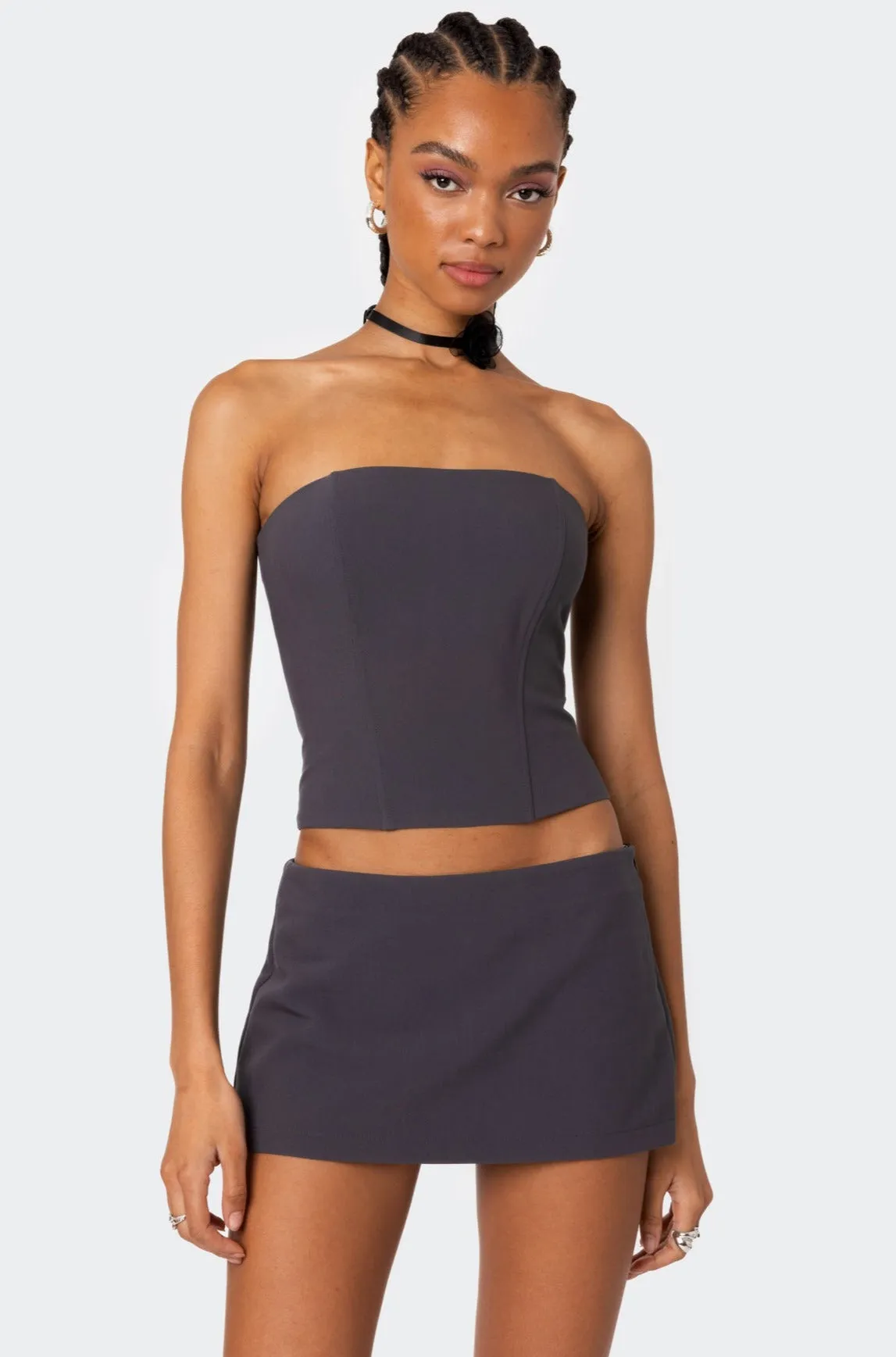 Piper Strapless Corset sold by Edikted