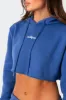 Brenna Cropped Hoodie sold by Edikted