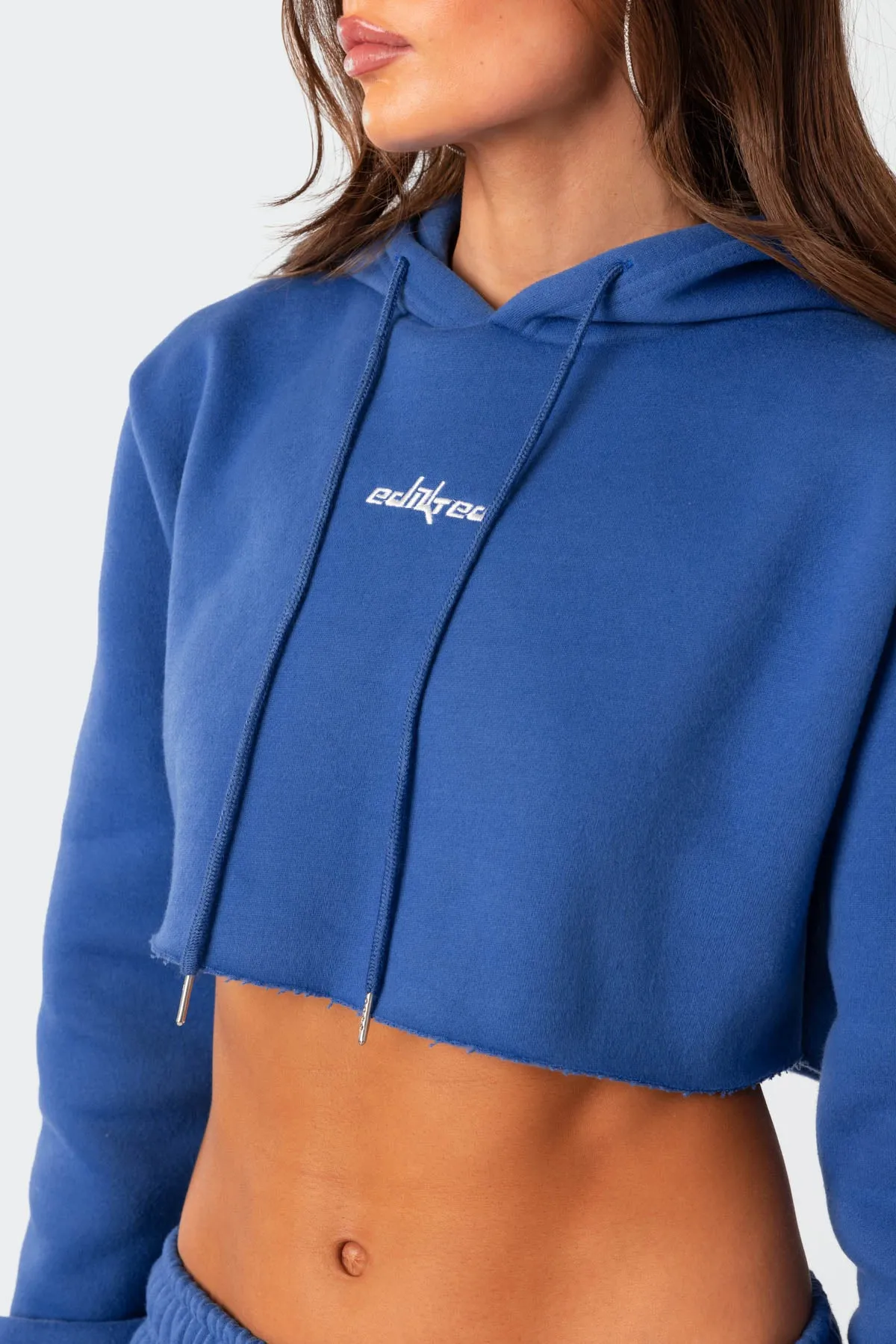 Brenna Cropped Hoodie sold by Edikted product image thumbnail 3