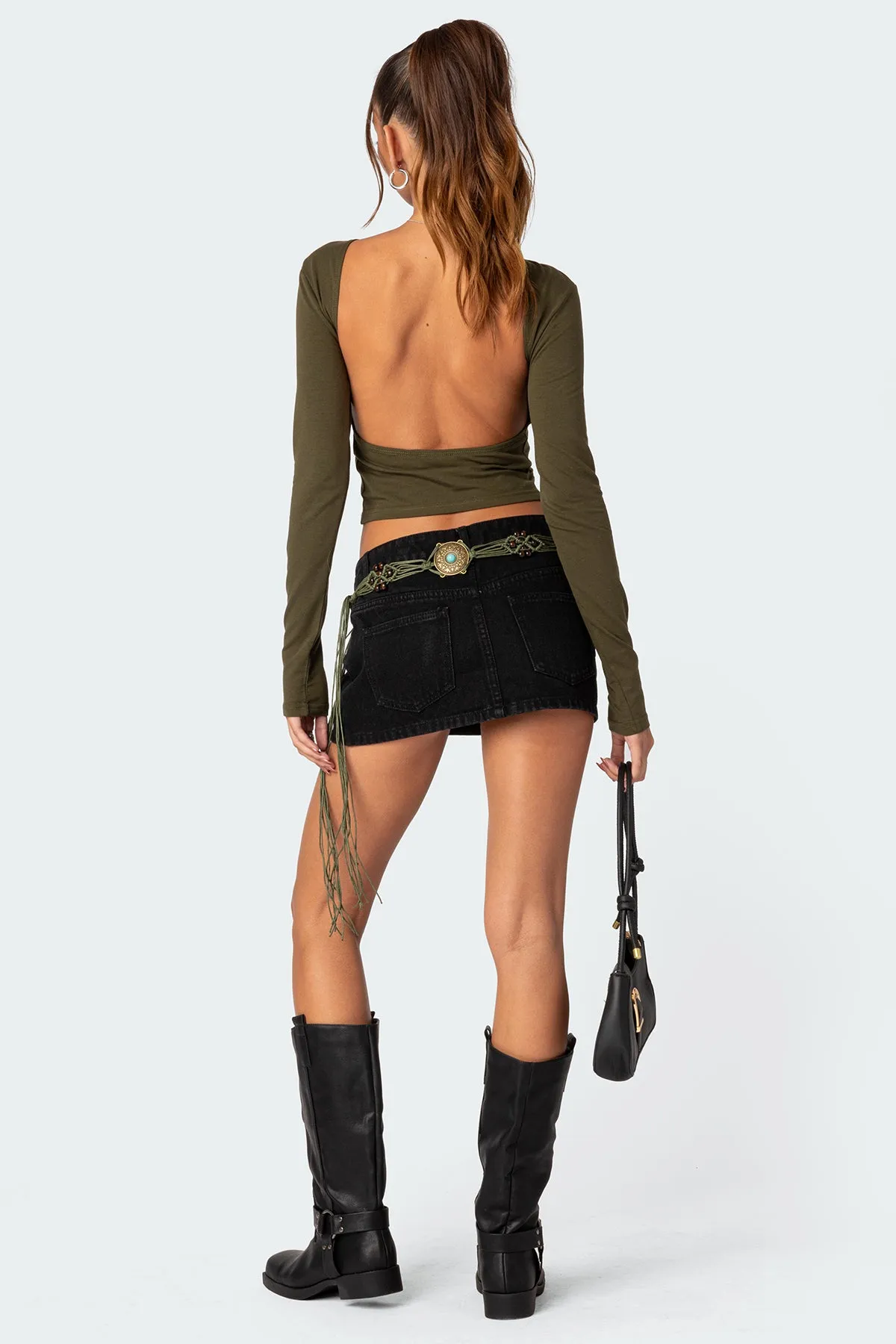 Haven Open Back Top sold by Edikted product image thumbnail 5