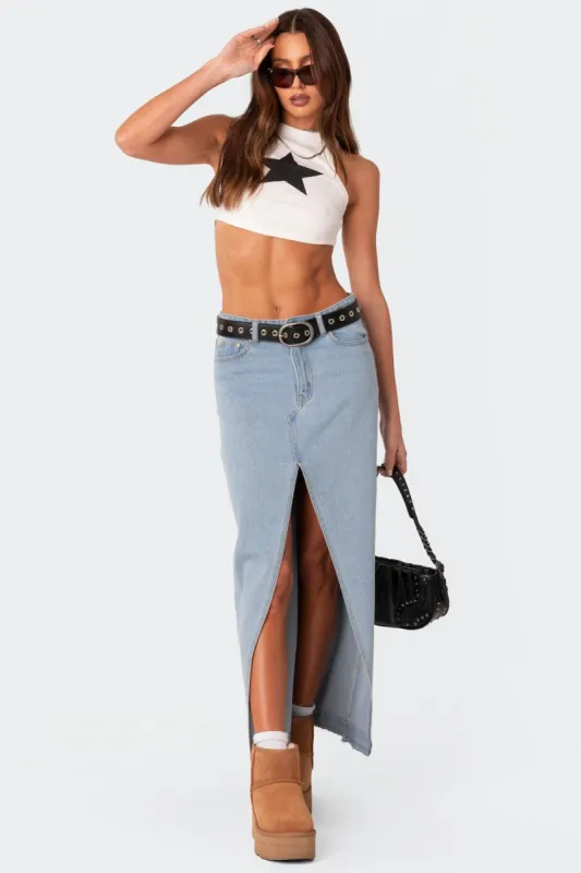 Rising Star Ribbed Tank Top sold by Edikted