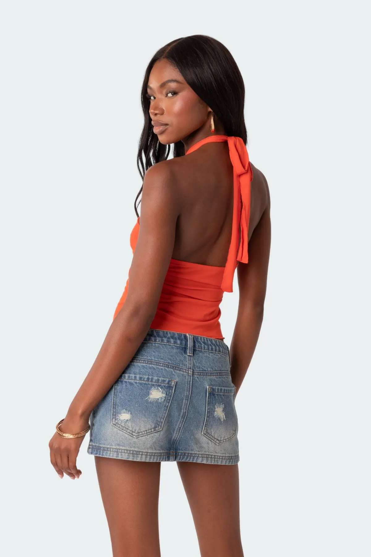 Julia Split Front Top sold by Edikted product image thumbnail 5