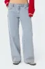 Petite Raelynn Washed Low Rise Jeans sold by Edikted