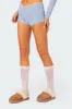 Grwm Waffle Micro Shorts sold by Edikted