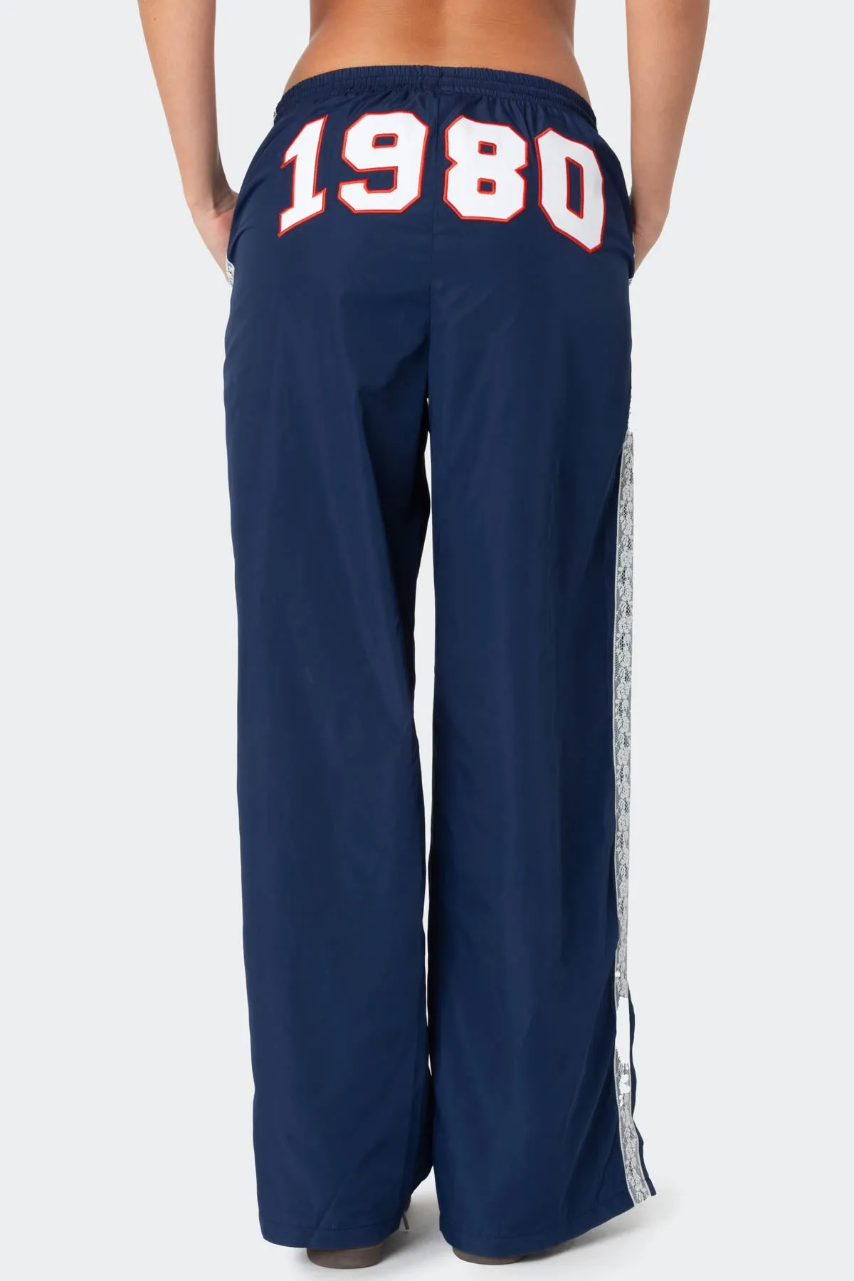 1980 Nylon Track Pants sold by Edikted product image thumbnail 2