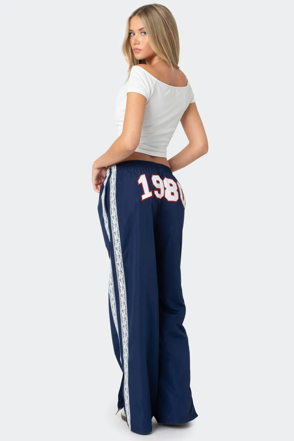 1980 Nylon Track Pants sold by Edikted product image thumbnail 5