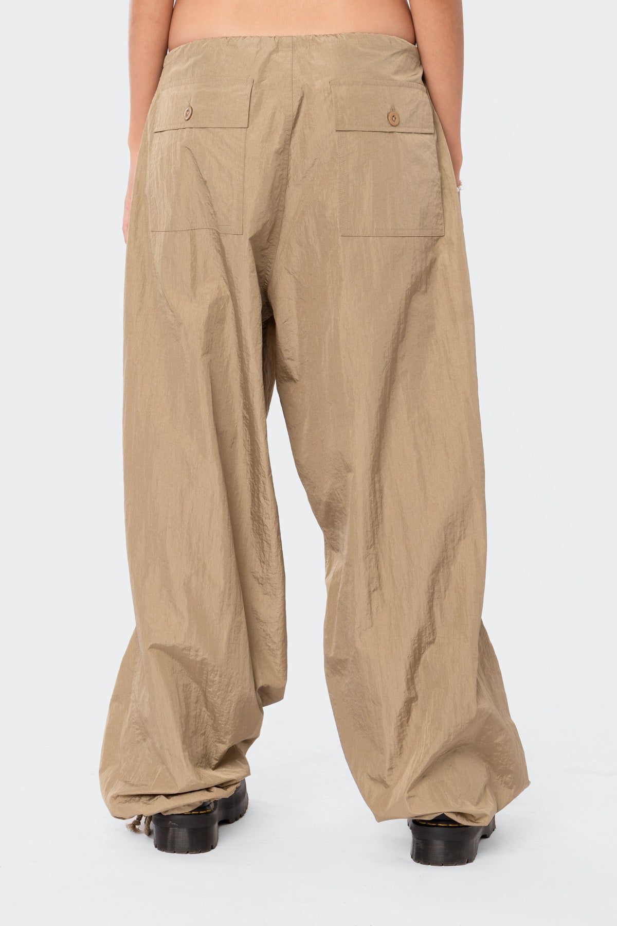 Rian Nylon Cargo Pants sold by Edikted product image thumbnail 4
