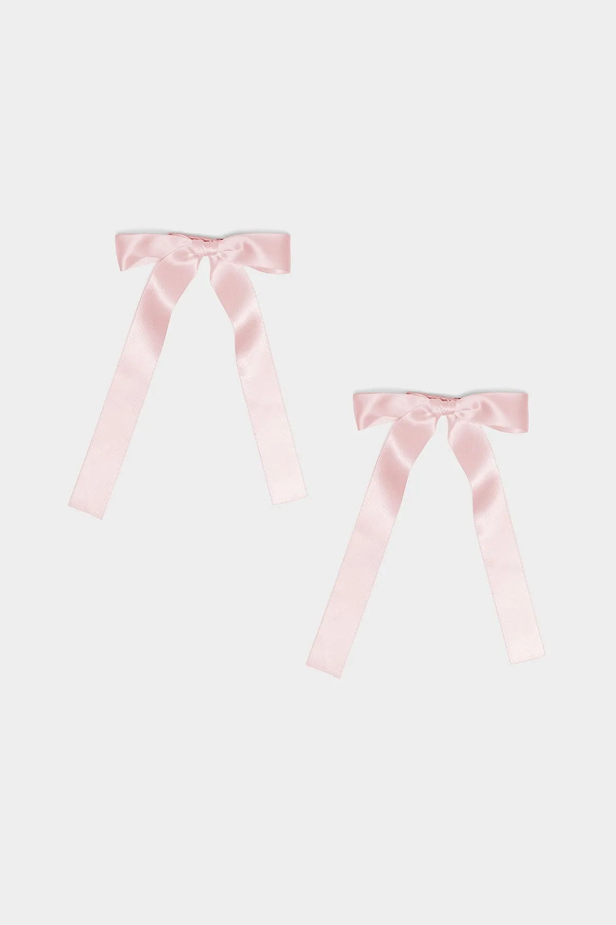 Satin Effect Ribbon Hair Clip Pack sold by Edikted product image thumbnail 2