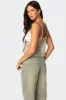 Flowery Sheer Embroidered Top sold by Edikted