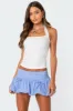 Marisol Straight Neck Halter Top sold by Edikted