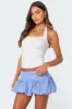 Marisol Straight Neck Halter Top sold by Edikted