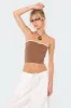 Colby Belted Tube Top sold by Edikted