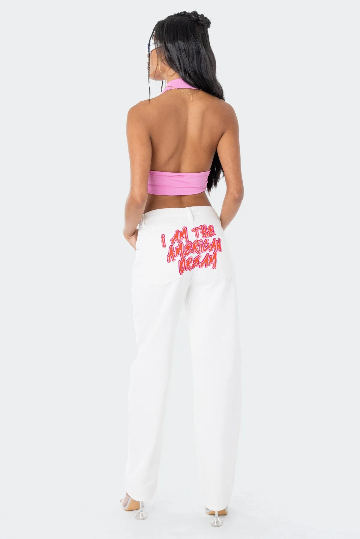 Bau Halter Top sold by Edikted product image thumbnail 3