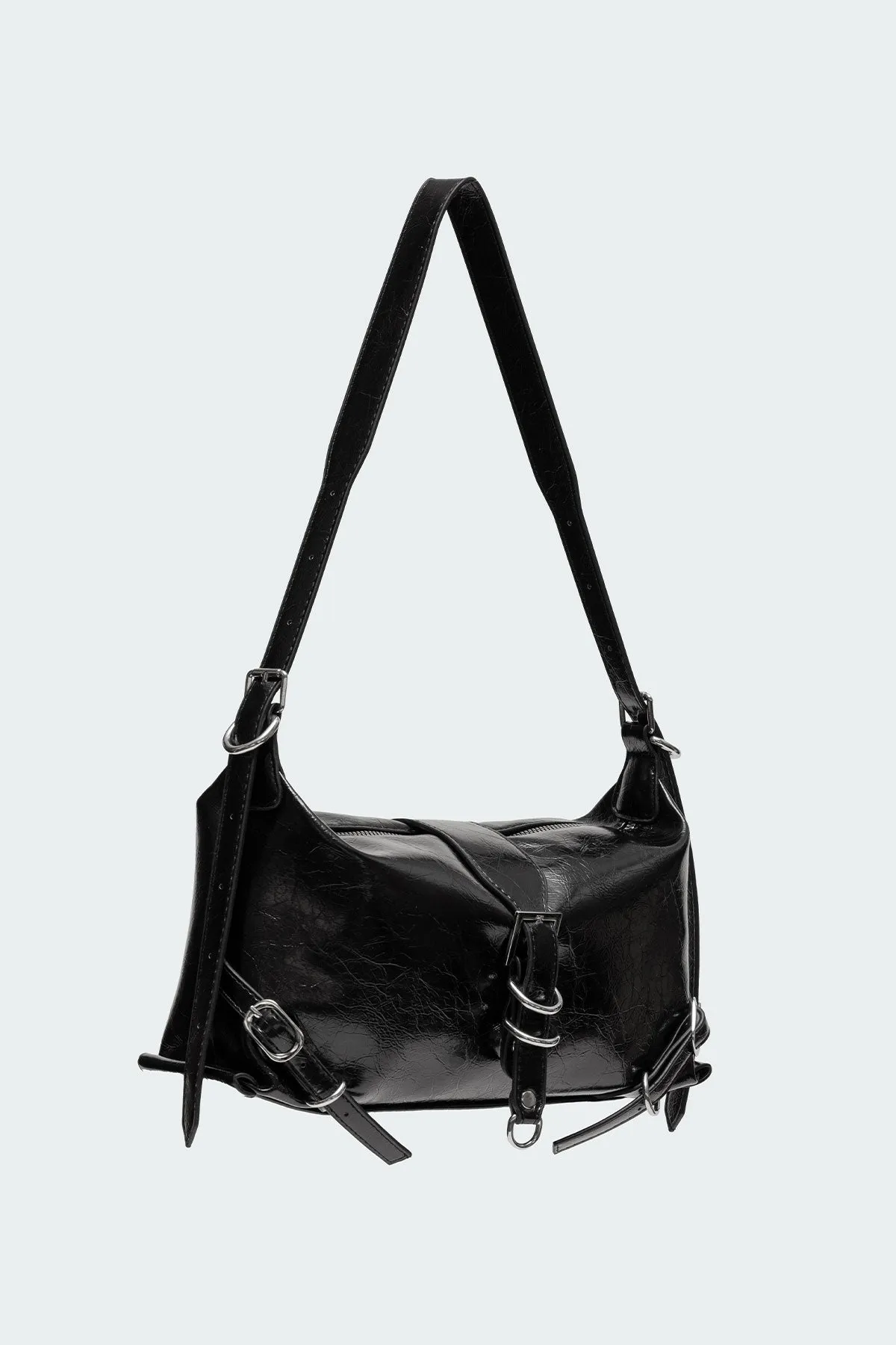 Marlie Faux Leather Shoulder Bag sold by Edikted product image thumbnail 3