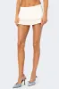 Double Pleated Mini Skort sold by Edikted
