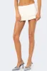 Double Pleated Mini Skort sold by Edikted