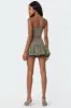 Bubble Skirt Ribbed Mini Dress sold by Edikted