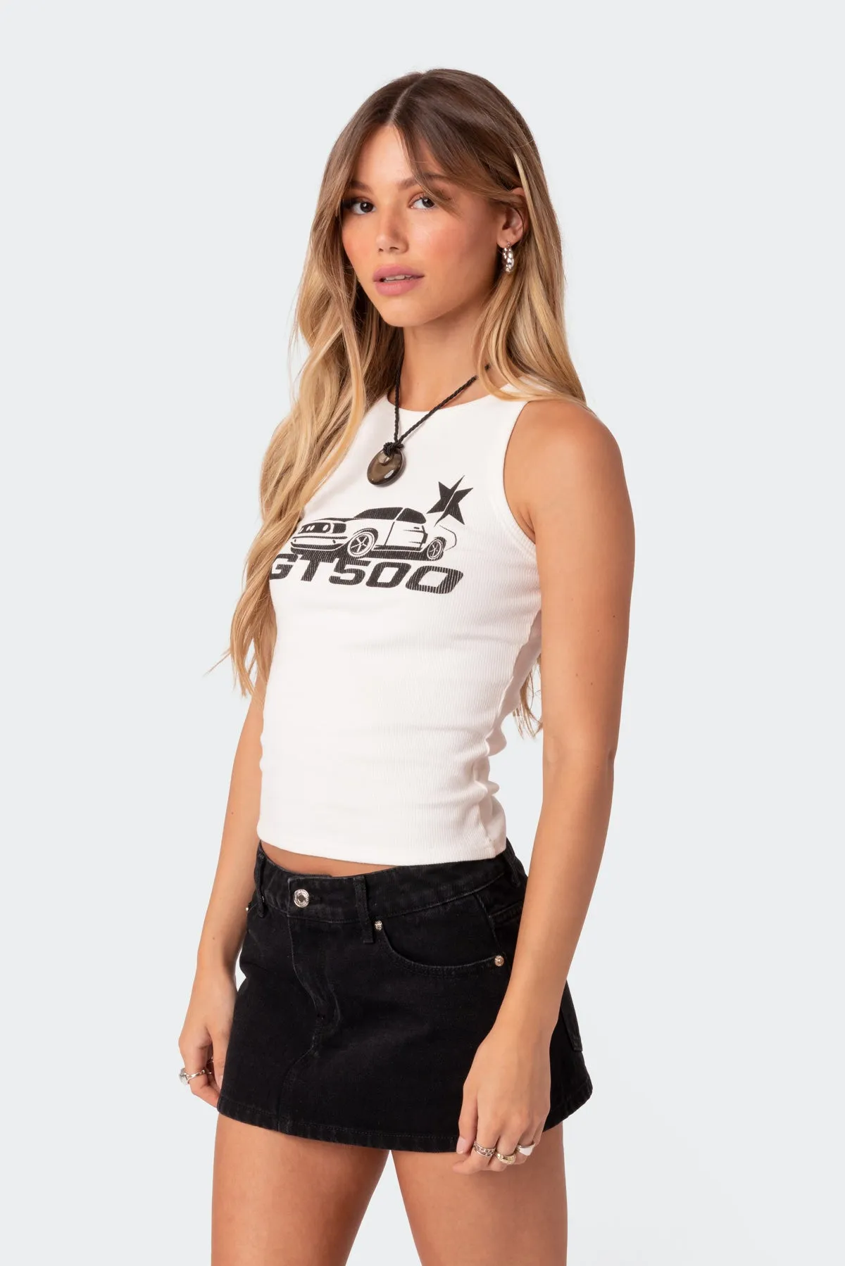 Racer Tank Top sold by Edikted product image thumbnail 2