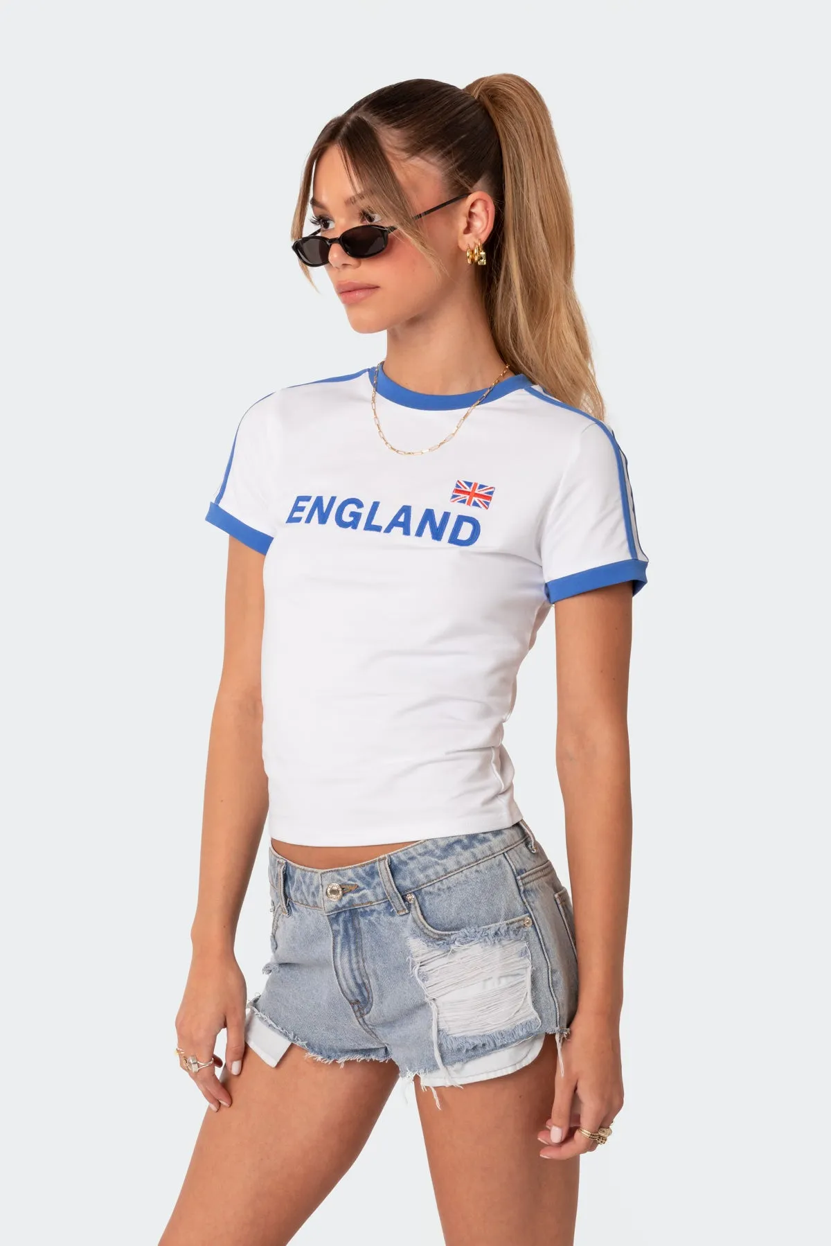 England T-Shirt sold by Edikted product image thumbnail 2