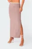 Nadia Side Slitted Maxi Skirt sold by Edikted