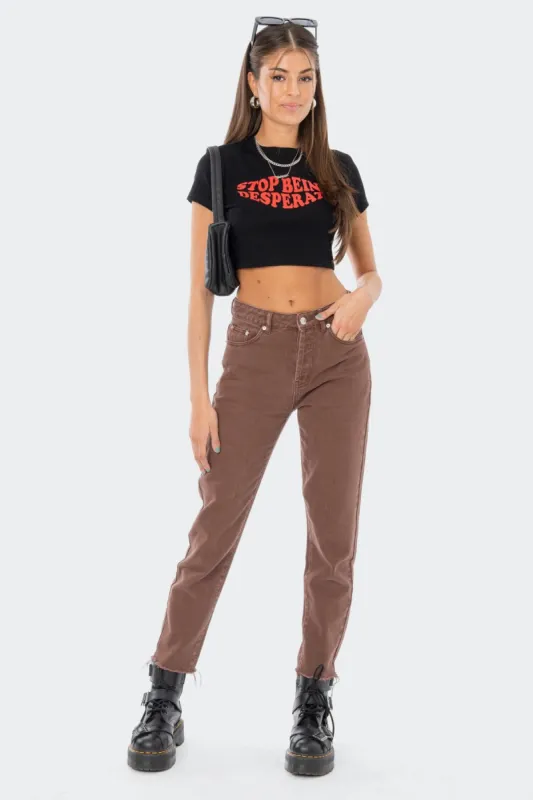 Coco Mom Jeans sold by Edikted