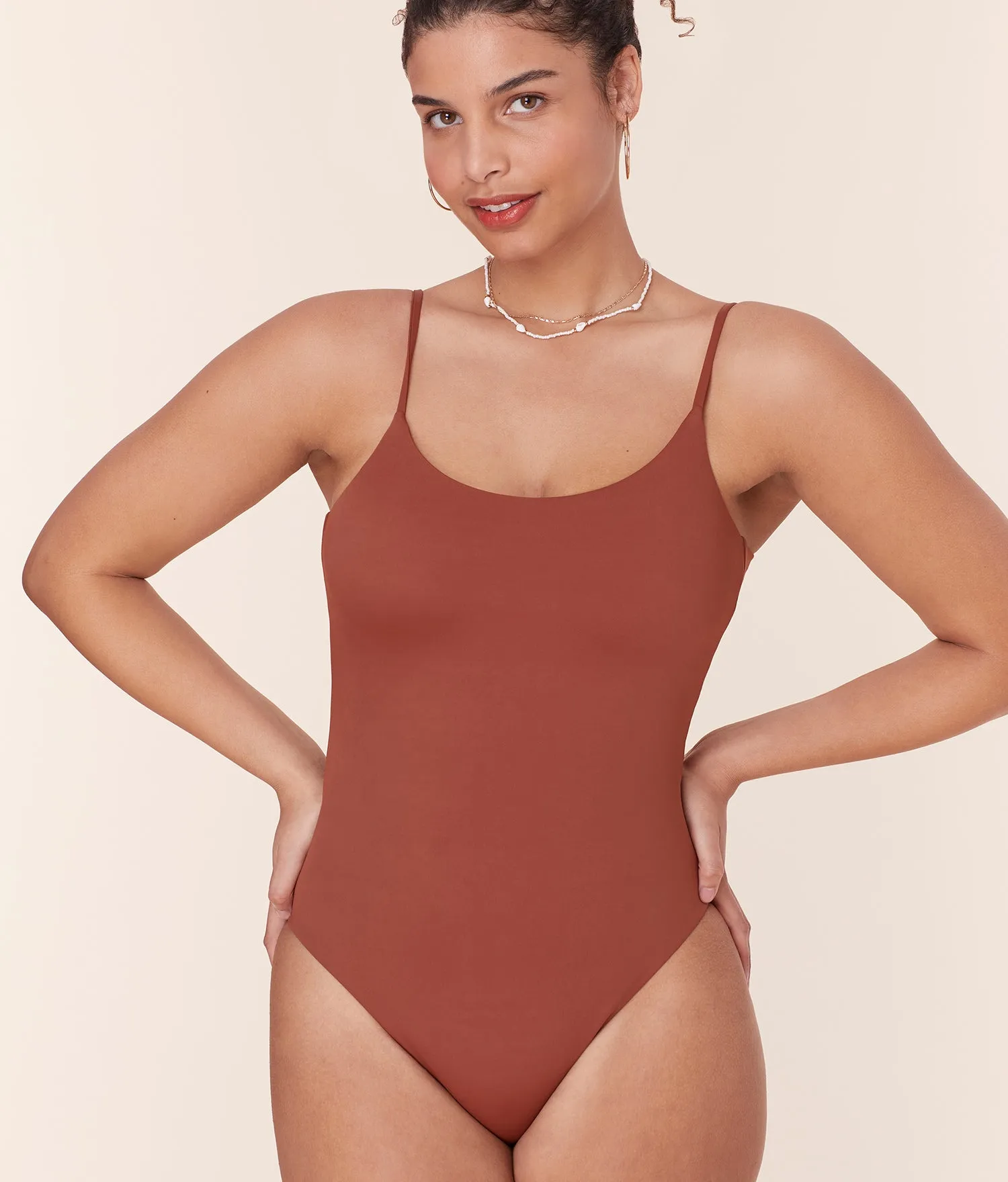 The Jetties One Piece - Eco Nylon - Sequoia - Classic sold by Andie product image thumbnail 4