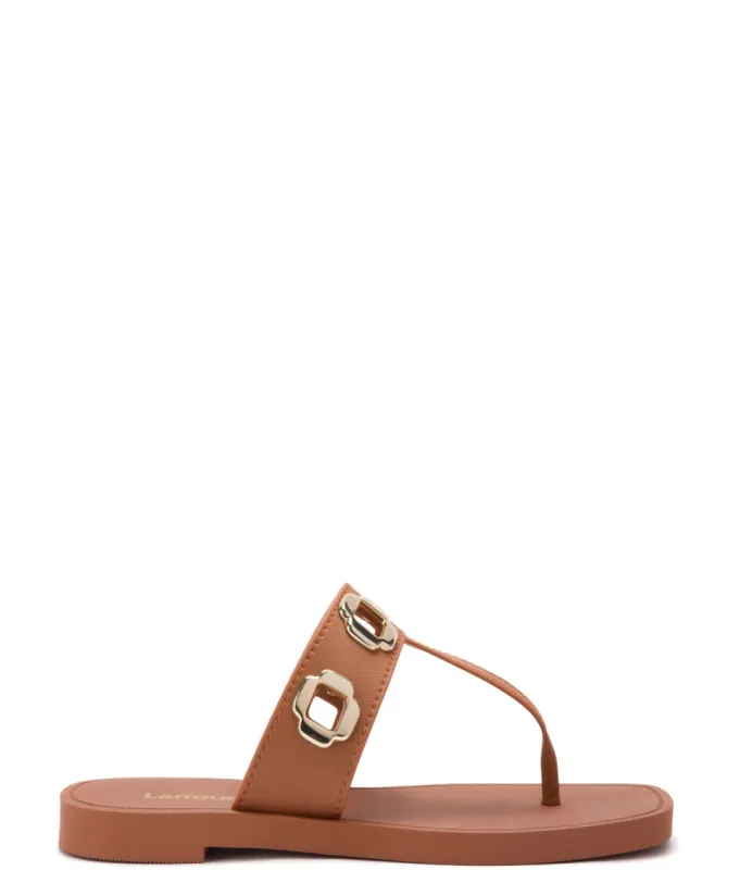 Milan S In Caramel PVC sold by Andie