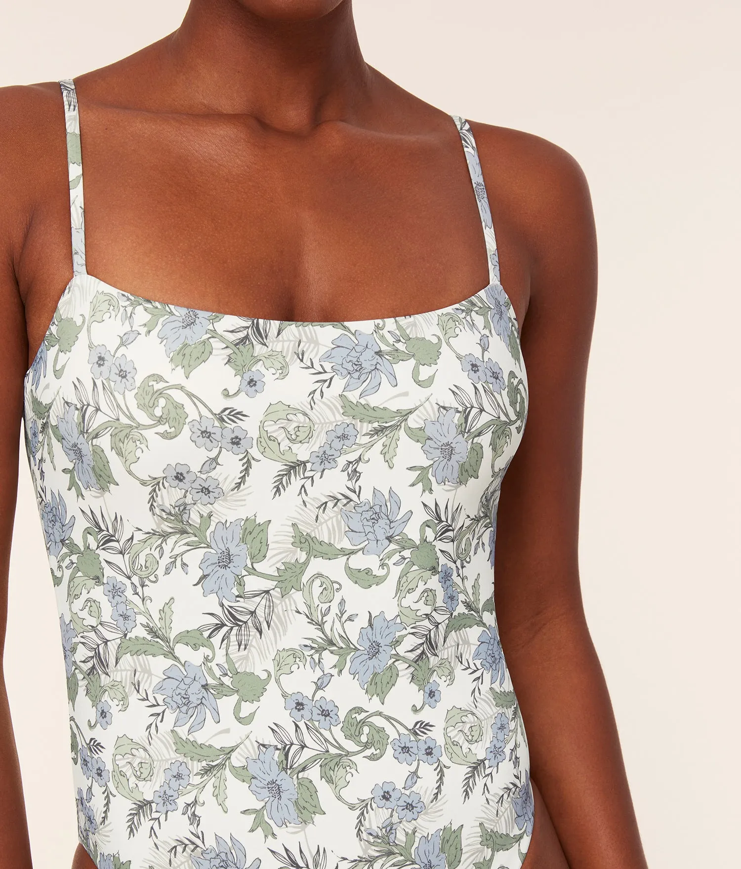 The Cabarete One Piece - Eco Nylon - Tuscan Floral - Classic sold by Andie product image thumbnail 4