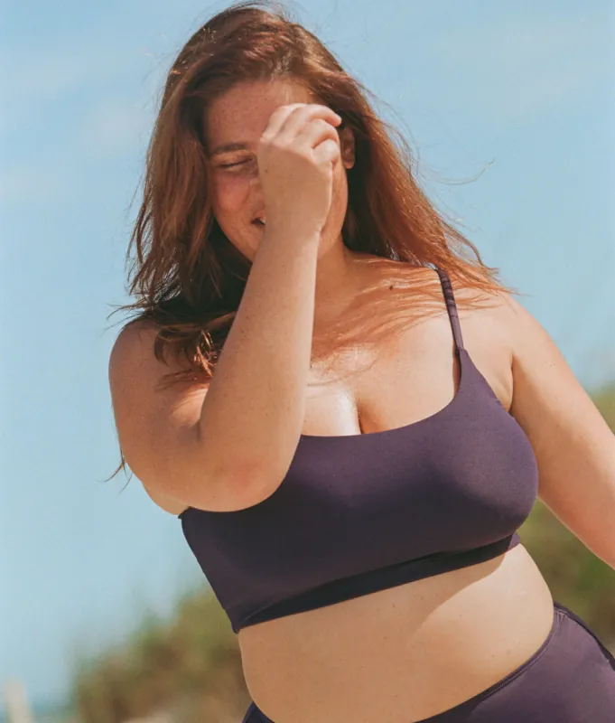 The Maui Top - Flat - Navy sold by Andie