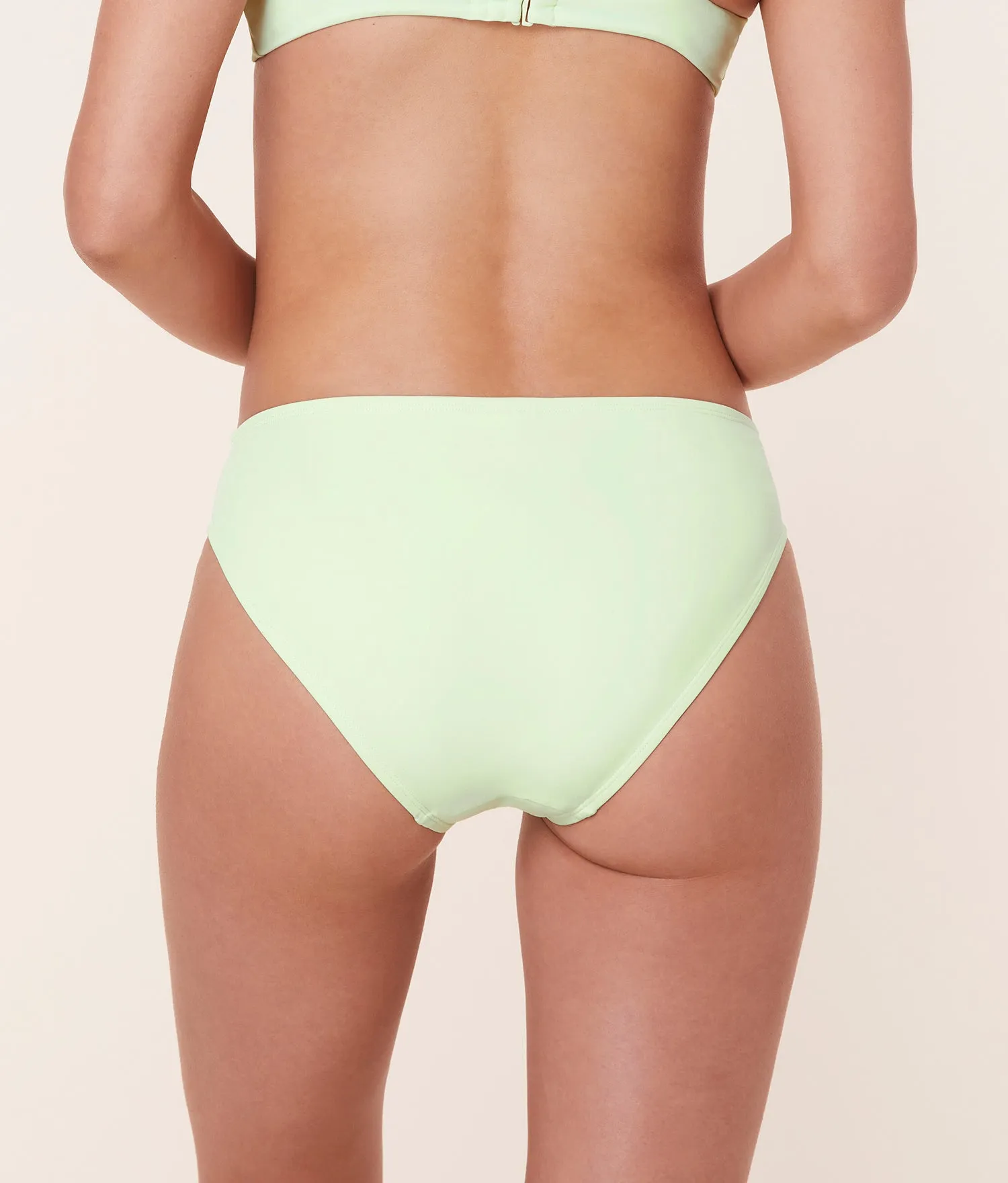 The Classic Bikini Bottom - Eco Nylon - Pistachio sold by Andie product image thumbnail 2