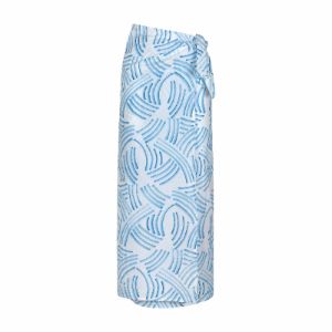 Sunshine Tienda Shark Stripe Sarong sold by Andie