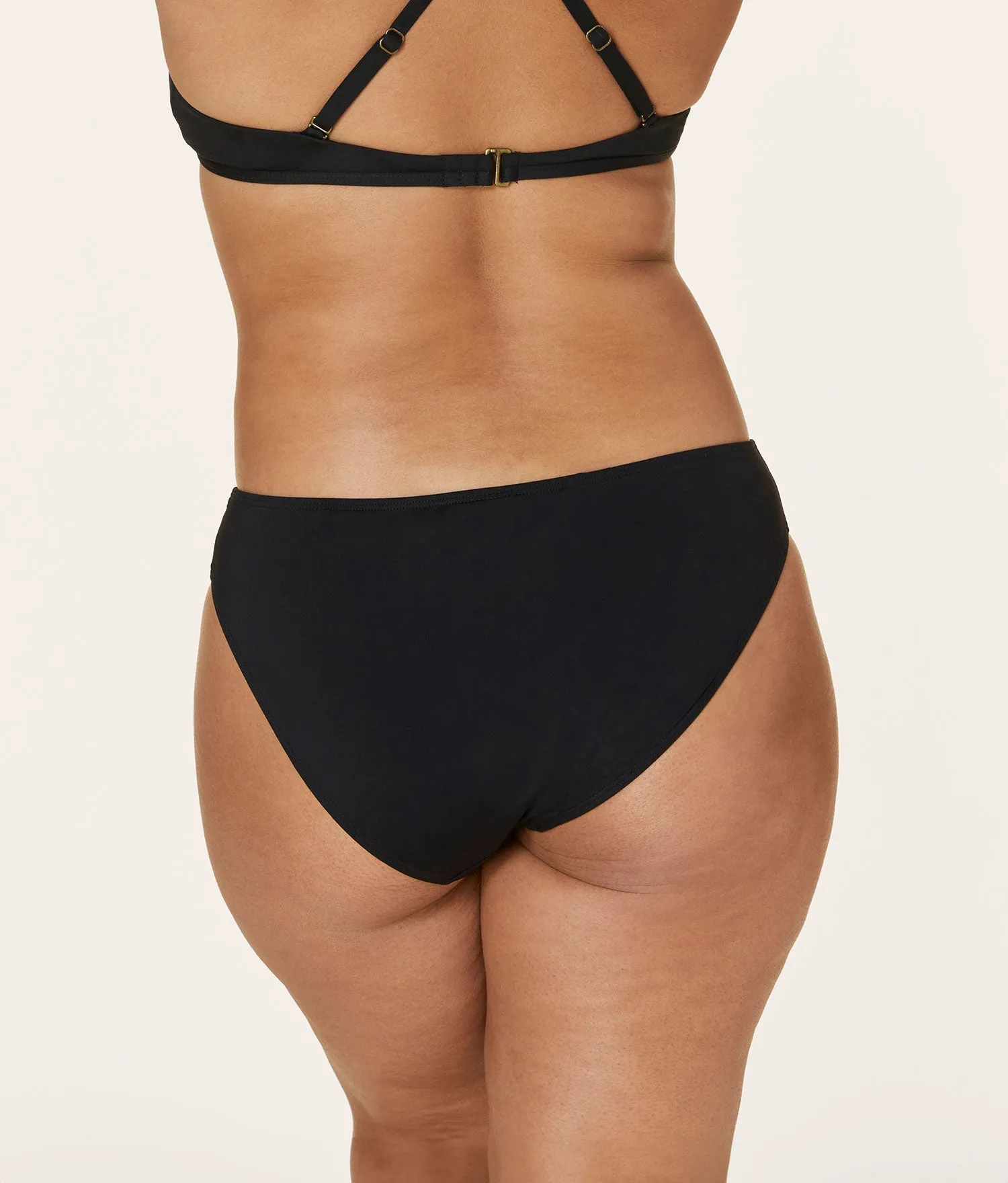 The Classic Bikini Bottom - Flat - Black sold by Andie product image thumbnail 2