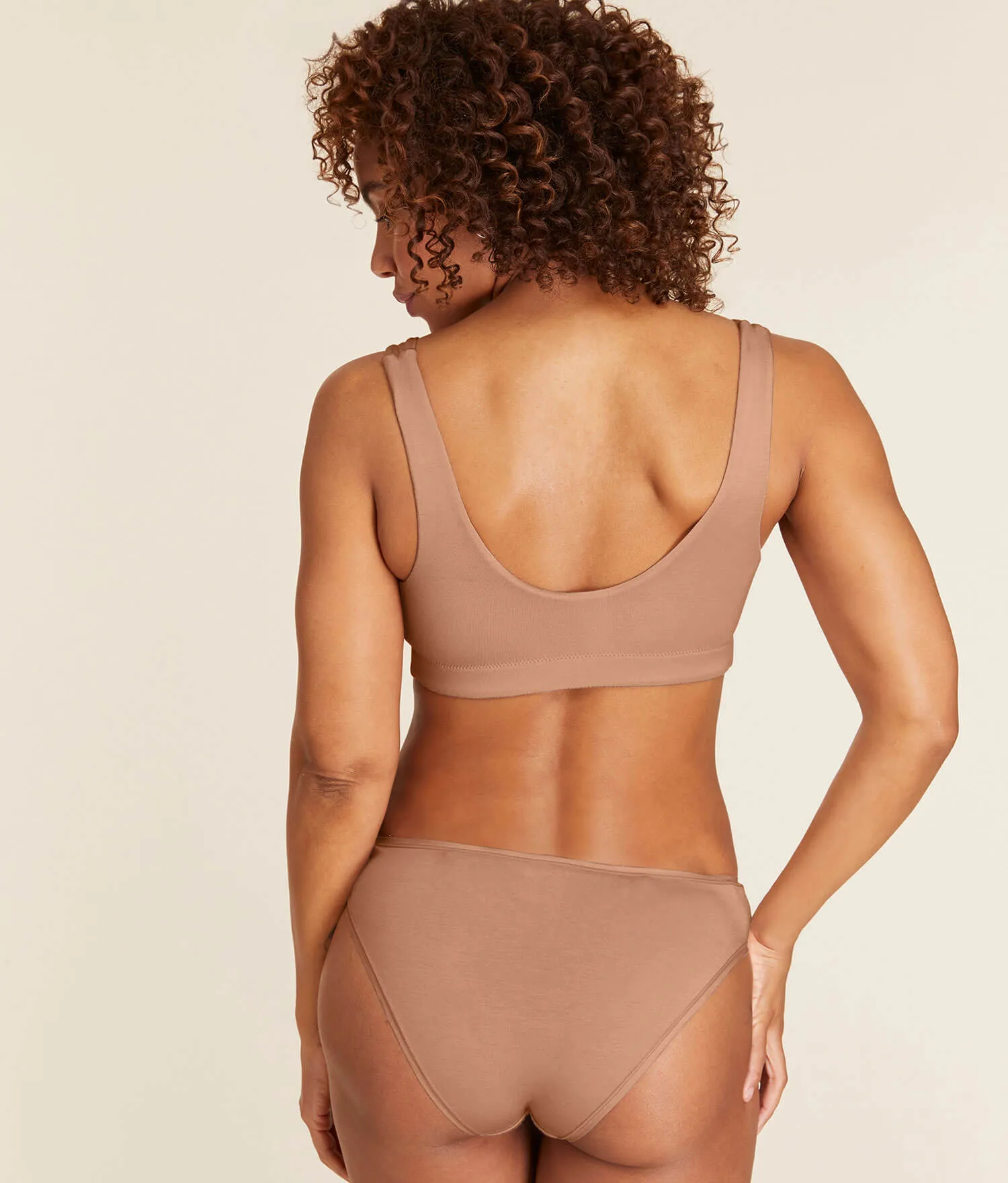 The Tank Bralette - Rayon - Honey sold by Andie product image thumbnail 2