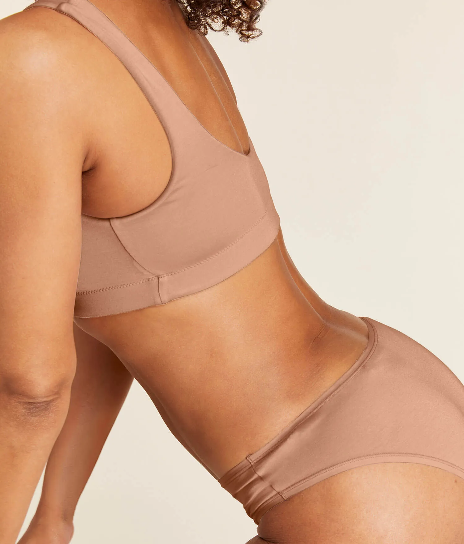 The Tank Bralette - Rayon - Honey sold by Andie product image thumbnail 4