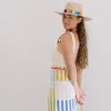 Rainbow Stripe Sarong sold by Andie