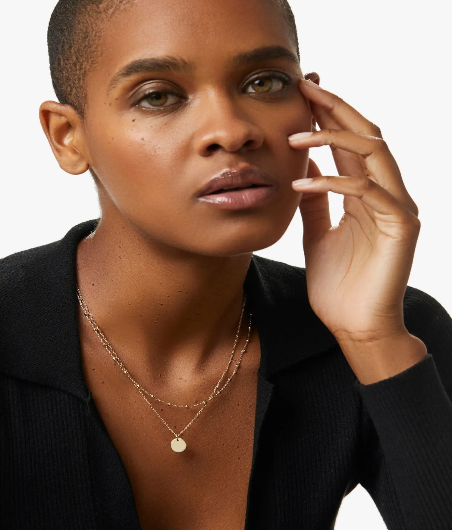 Willow Coin Necklace Set sold by Andie product image thumbnail 3