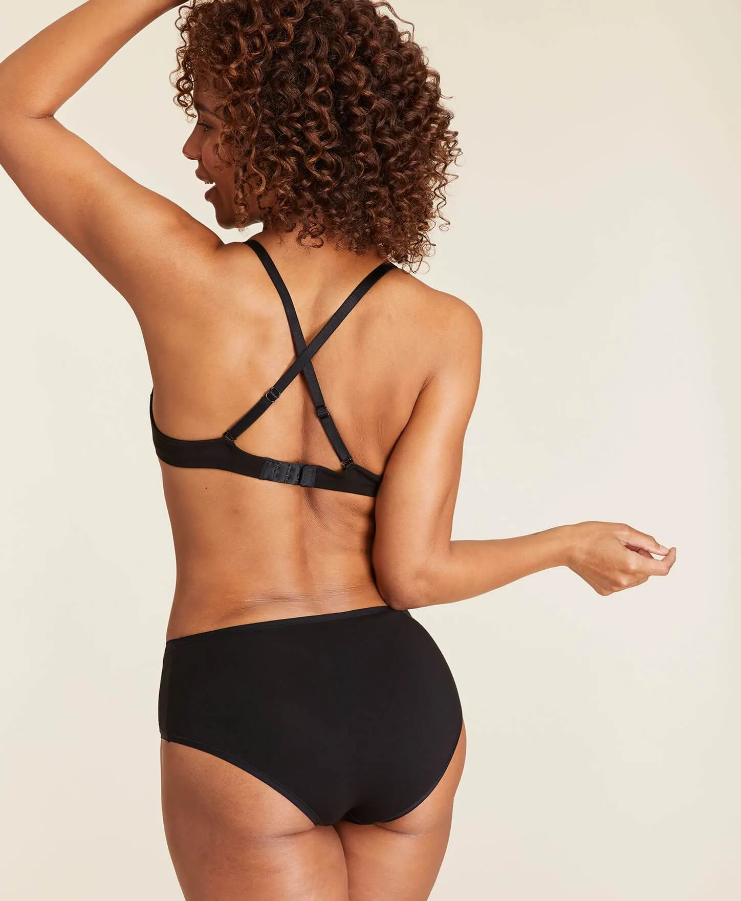 The Plunge Bralette - Rayon - Black sold by Andie product image thumbnail 2